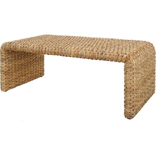 Vaine Coffee Table in Natural Abaca